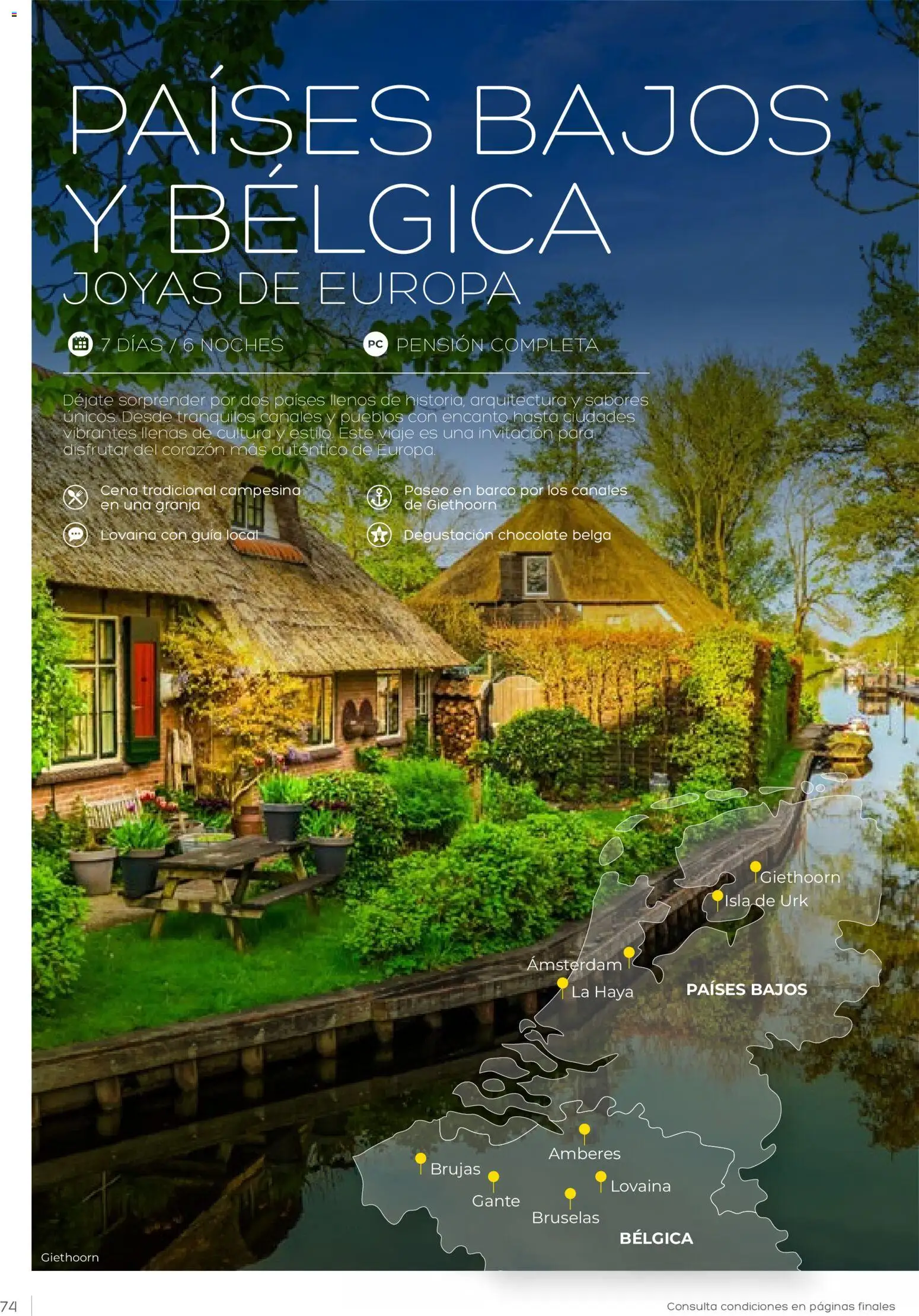 Viajes El Corte Inglés Vacaciones Económicas │ válido desde el 22.10.2025 | Página: 74 | Productos: Chocolate