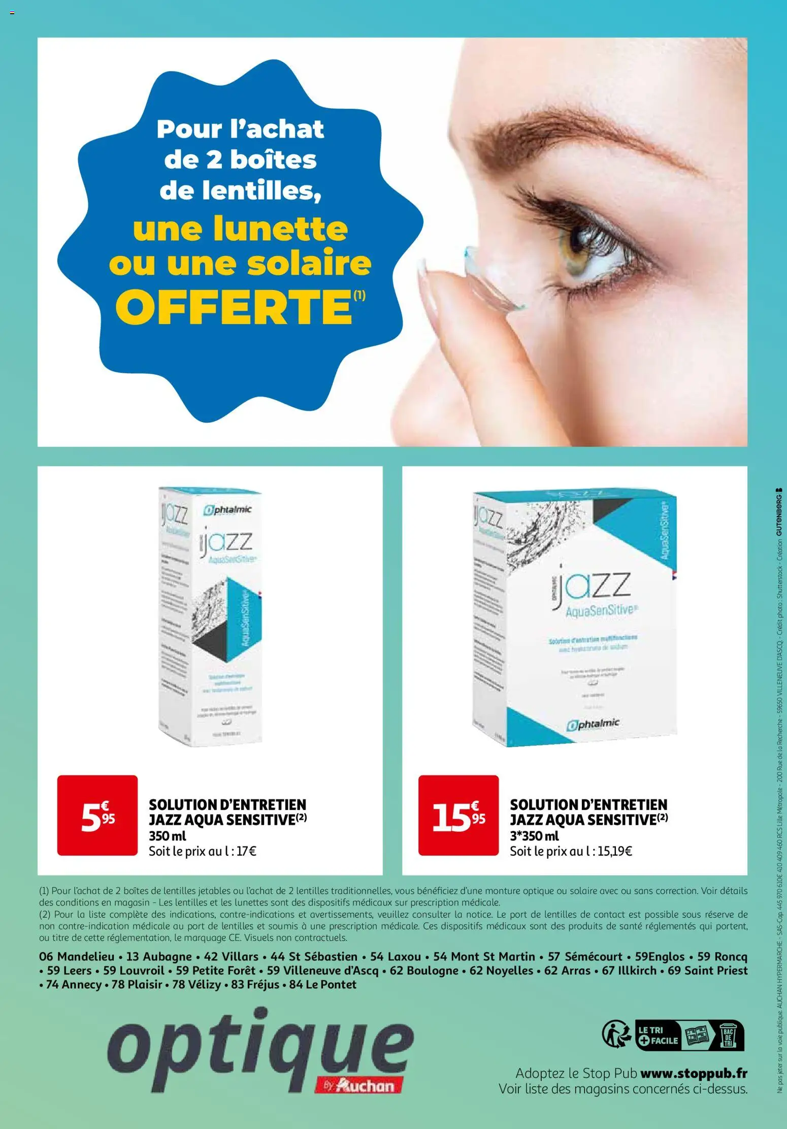 {H1} | Page: 4 | Produits: Lentilles de contact, Lunettes