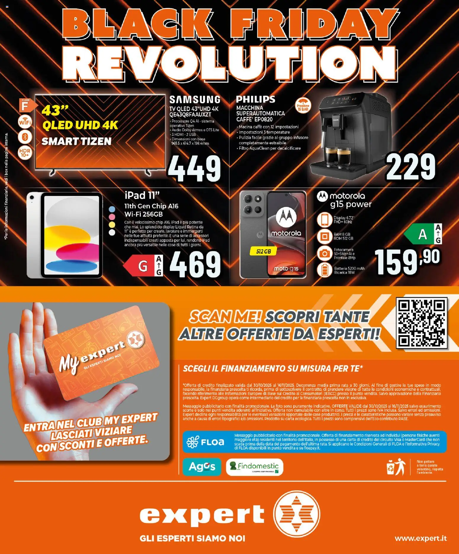 Volantino Expert del 30.10.2025 | Pagina: 27 | Prodotti: Data, TV, Fotocamera, Batteria