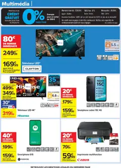 Carrefour - Prévisualisation de Carrefour catalogue halloween valide à partir de 21.10.2025 | Page: 71 | Produits: Smartphone, Imprimante, Imprimante multifonction, Smart TV
