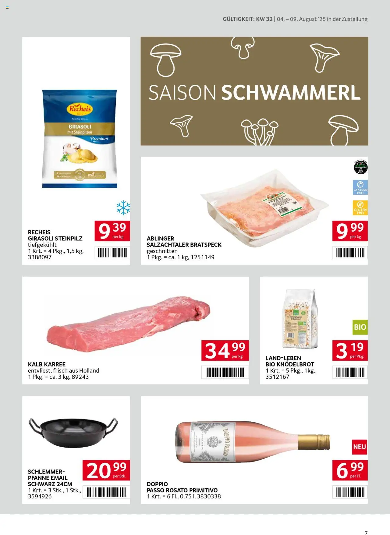 Transgourmet Zustellaktion gültig ab 03.08.2025 | Seite: 7