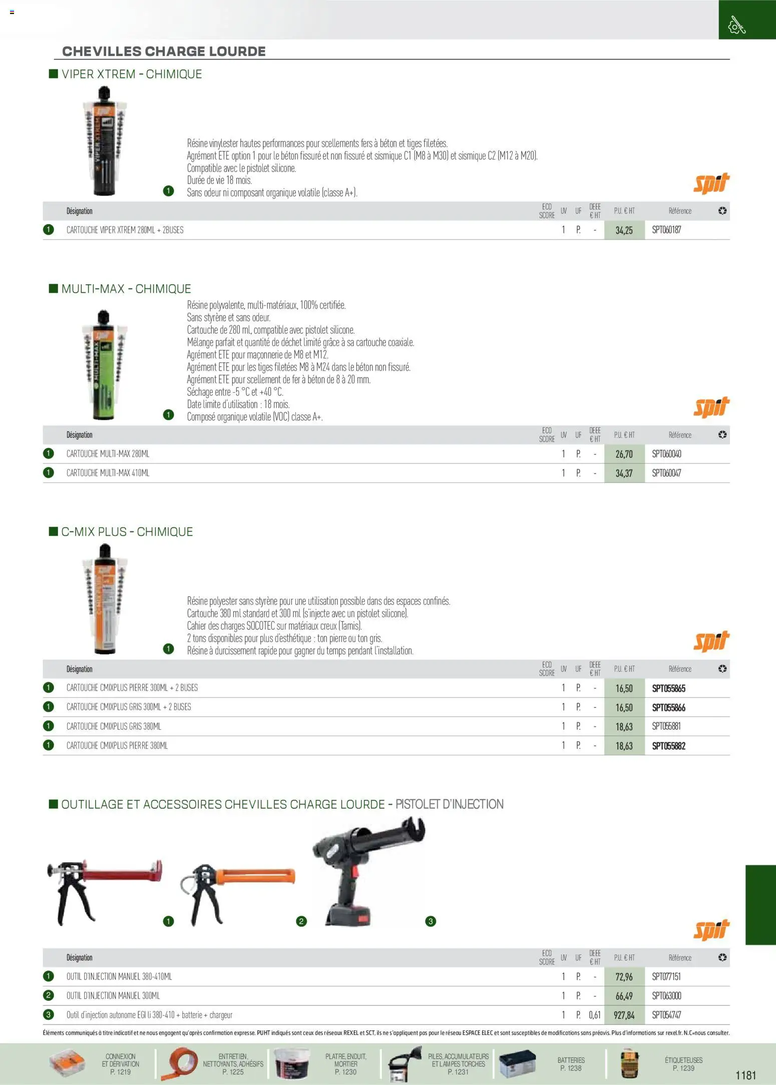 {H1} | Page: 72 | Produits: Mortier, Batterie, Cartouche