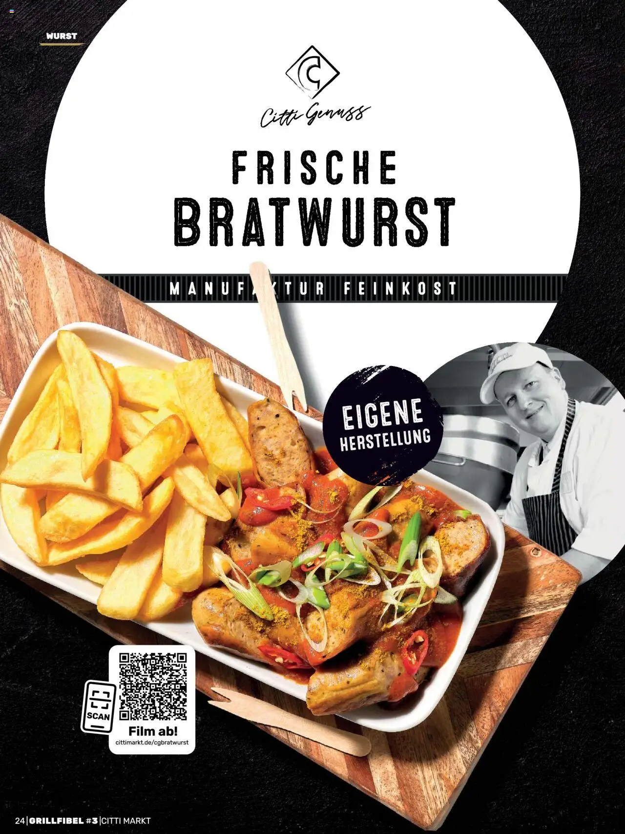 CITTI Markt Grill Fibel - gültig ab dem 25.06.2025 | Seite: 24 | Produkte: Bratwurst, Wurst