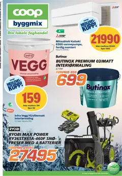 Forhåndsvisning av Coop Byggmix kundeavis gyldig fra 05.01.2026