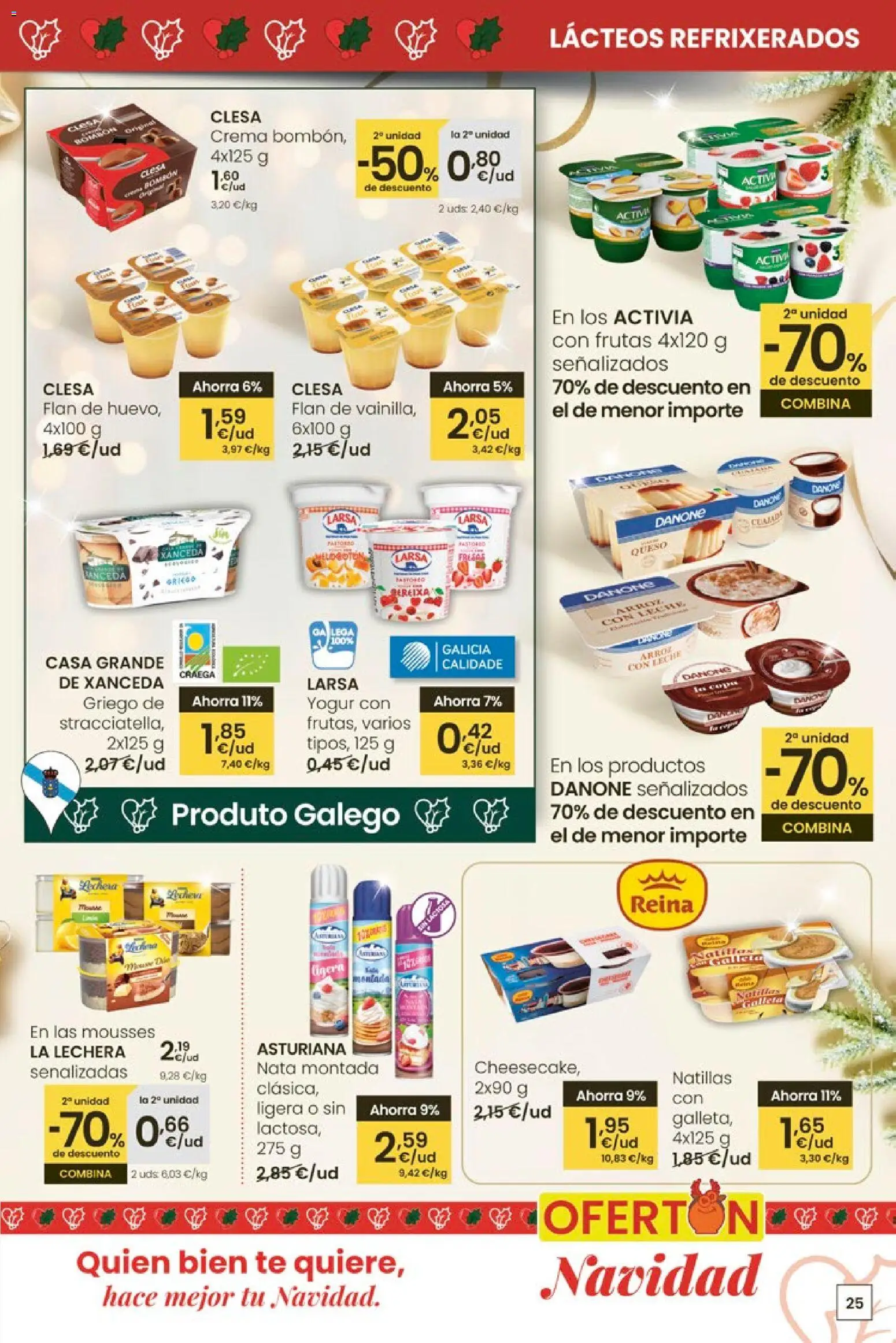 Eroski - Center │ válido desde el 18.12.2025 | Página: 25 | Productos: Leche, Queso, Crema, Té