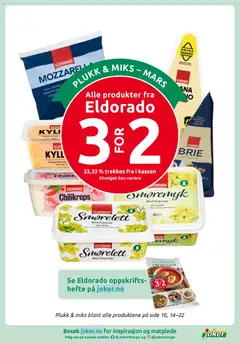 Forhåndsvisning av ELDORADO MOZZARELLA, Passer utmerket i salater, på pizza, i pasta. gyldig fra 10.03.2026 | Side: 19