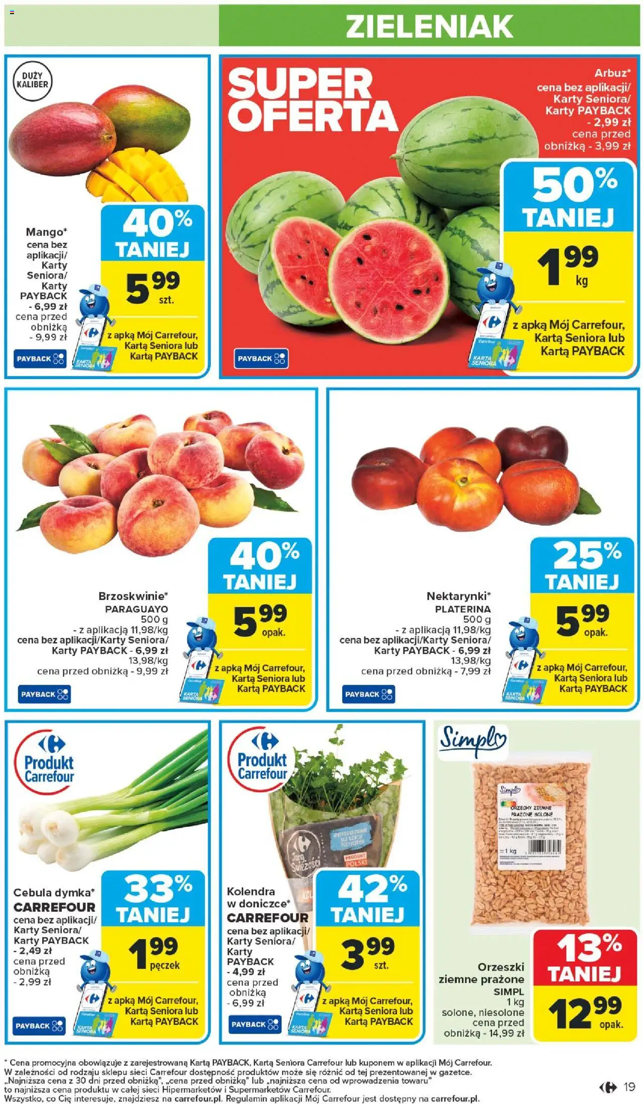 Carrefour Gazetka od 18.08.2025 | Strona: 21 | Produkty: Karta, Orzechy