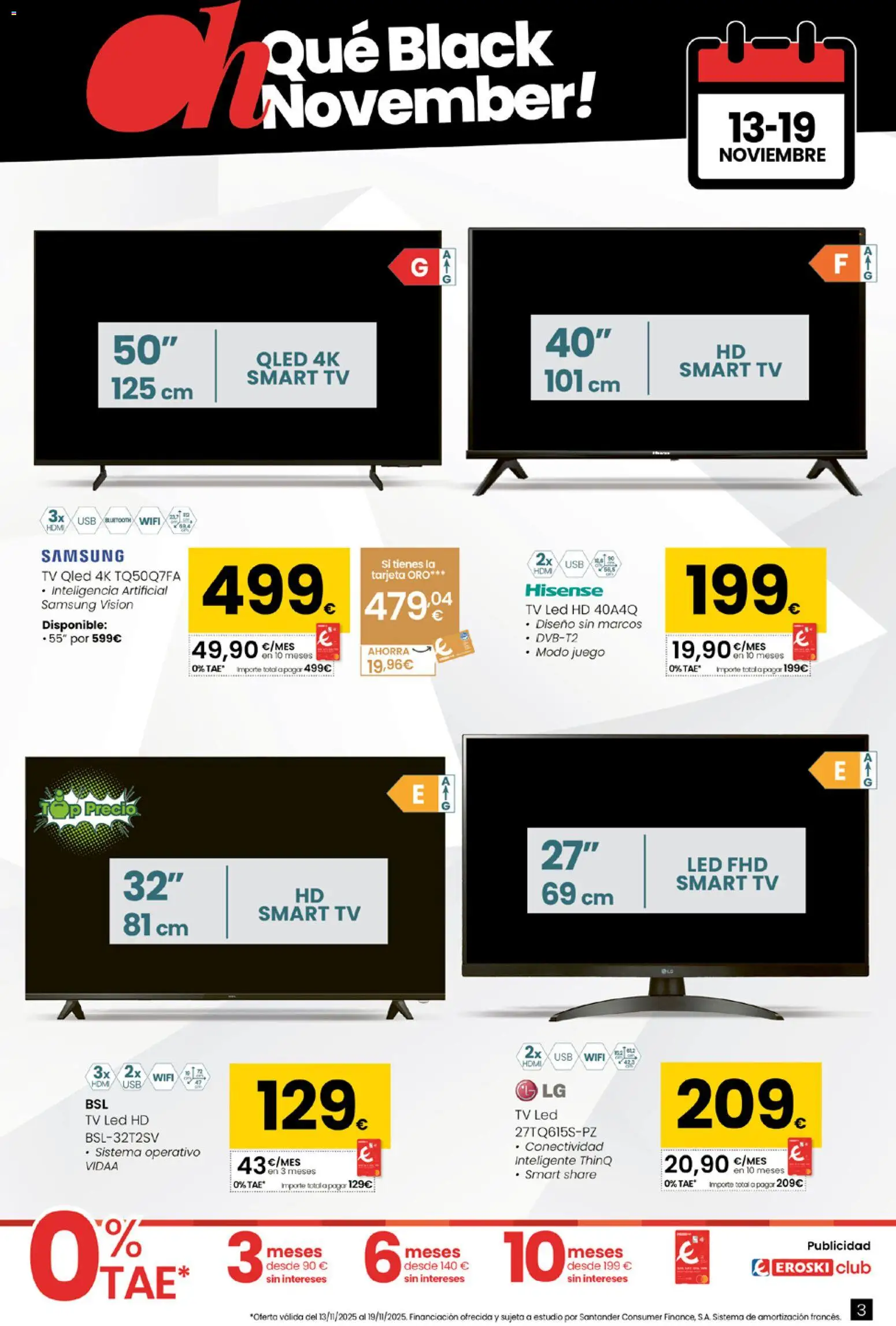 Eroski - Black Friday │ válido desde el 13.11.2025 | Página: 3