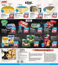 AEZ Prospekt 	 ab 27.10.2025 gültig | Seite: 6 | Produkte: Milkana, Leerdammer, Backofen, Babybel