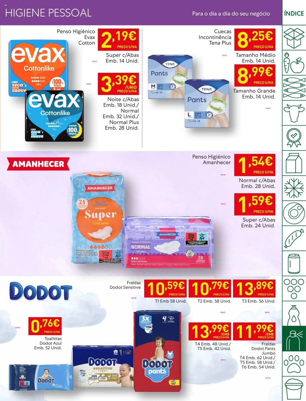 Recheio folheto │ válido de 19.08.2025 | Página: 45 | Produtos: Fraldas, Fraldas dodot, Cuecas