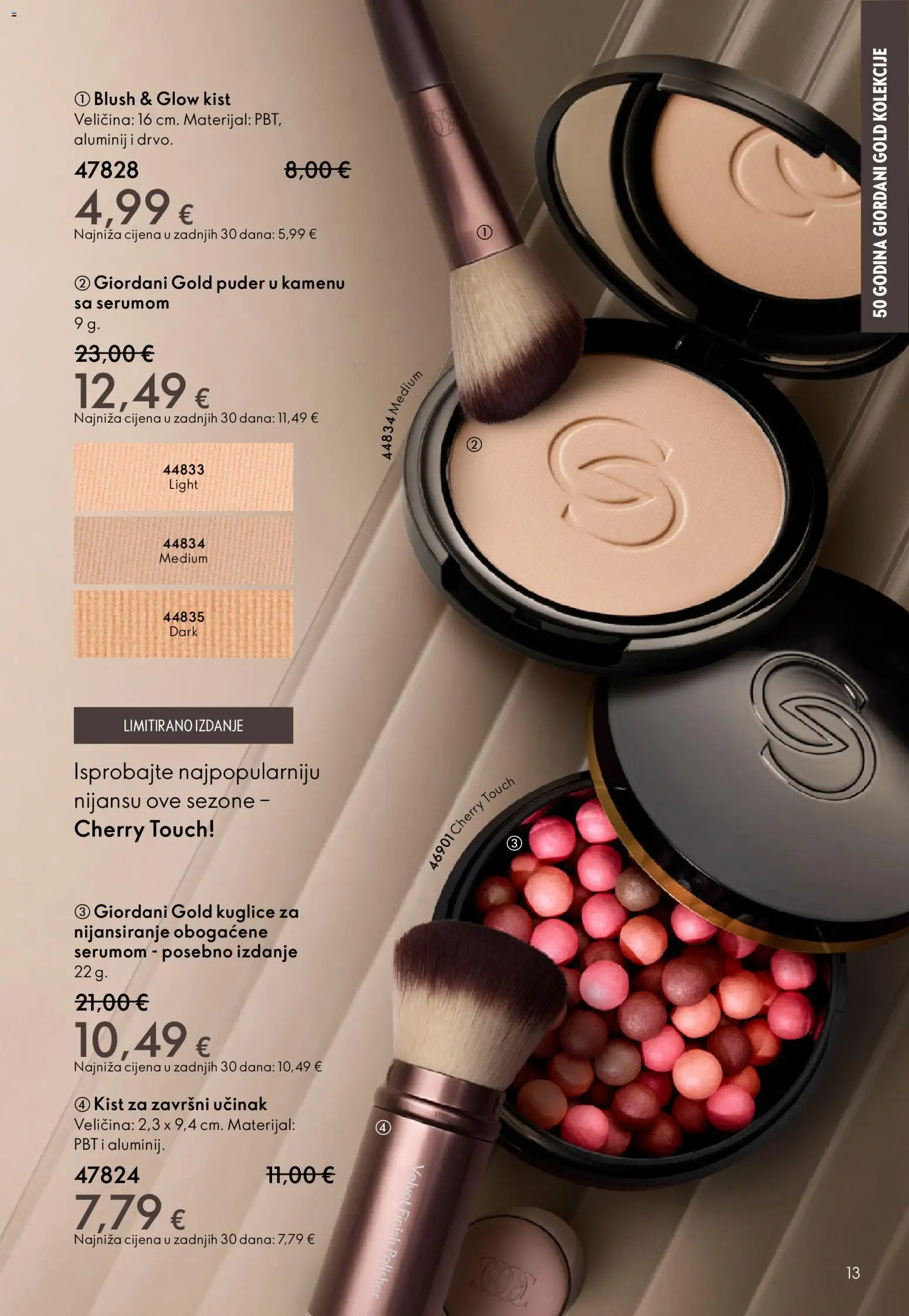 Oriflame katalog | vrijedi od 18.02.2026 | Stranica: 13 | Proizvodi: Puder, Kist, Finish
