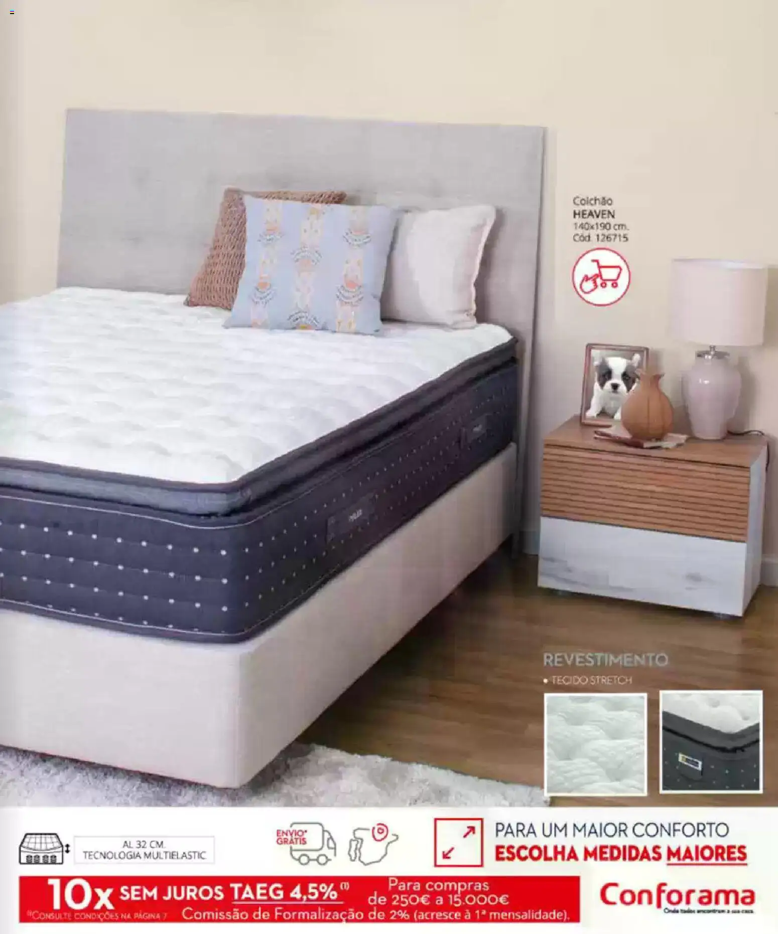 Conforama Camitis │ válido de 05.02.2026 | Página: 45 | Produtos: Colchão