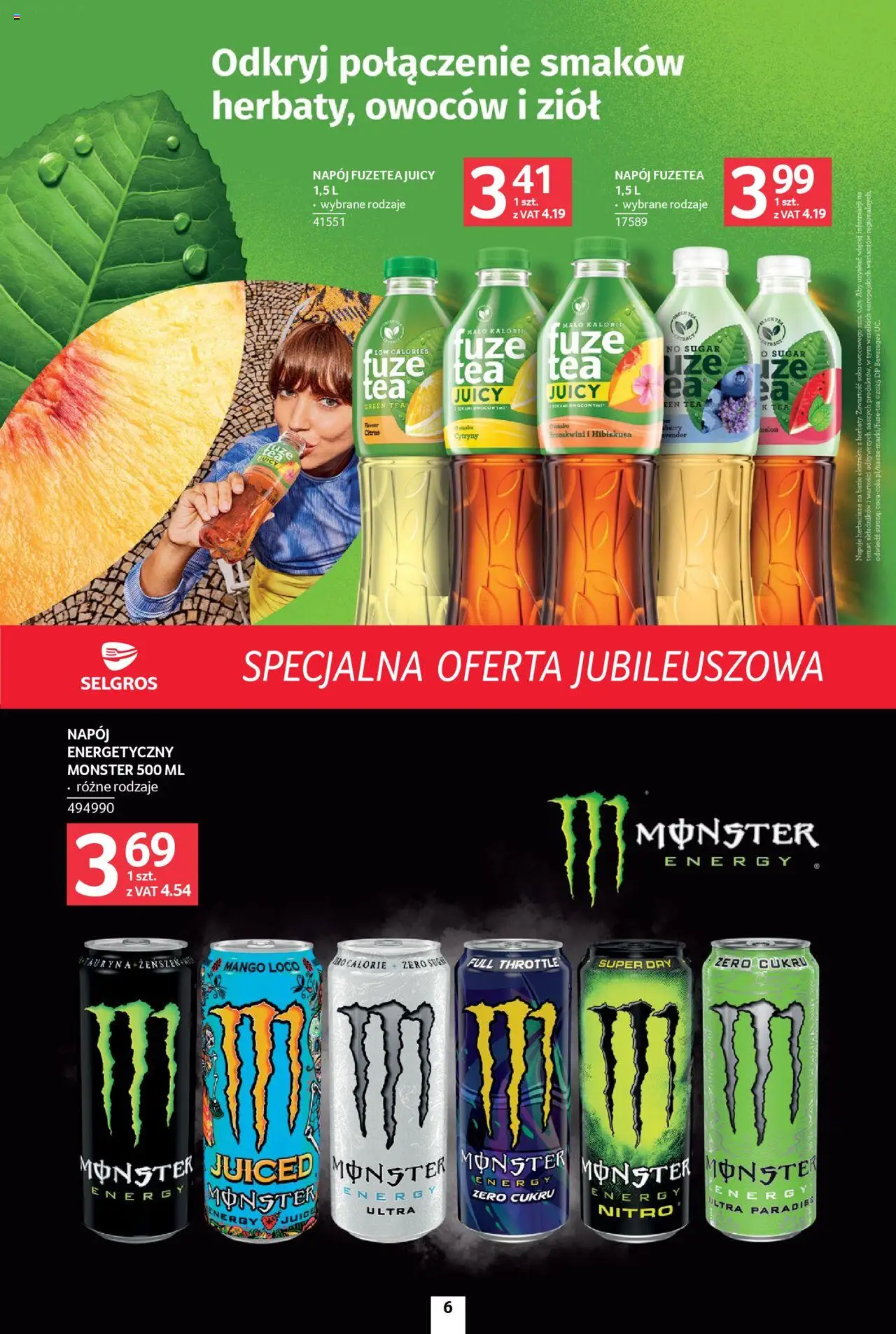 Selgros cash&carry Gazetka - Specjalna oferta jubileuszowa od 14.08.2025 | Strona: 6 | Produkty: Mango, Melon, Napoje, Cytryny