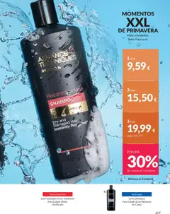 Pré-visualização ADVANCE TECHNIQUES Reconstruction SHAMPOO, Com Complexo Kera-Panthenol Para Cabelo Muito Danificado válido de 01.04.2026 | Página: 177 | Produtos: Shampoo