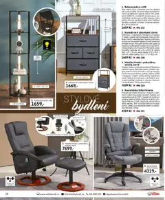 Velký Košík katalog září od 01.09.2025 | Strana: 18 | Produkty: Kancelářská židle, Kabel, Židle, LED