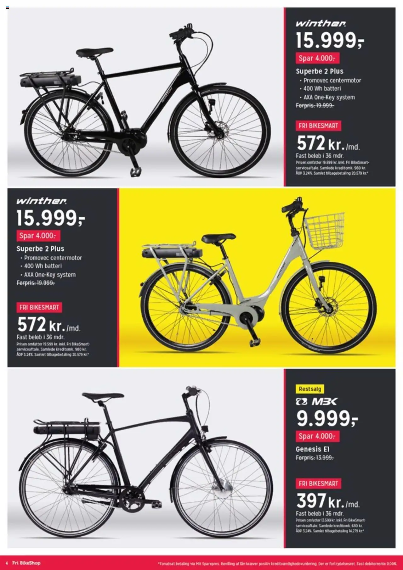 Fri BikeShop Tilbudsavis gyldig fra 14.08.2025 | Side: 4 | Produkter: Batteri
