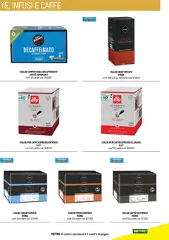 Anteprima del volantino Metro Hotel catalogo valido a partire dal 17.10.2025 | Pagina: 19 | Prodotti: Caffè