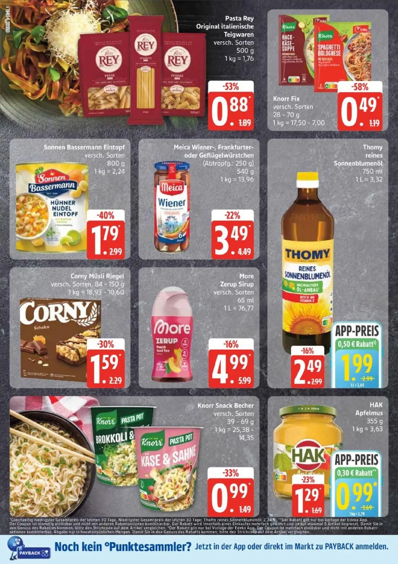 Edeka Prospekt 	 - gültig ab dem 07.07.2025 | Seite: 14 | Produkte: Käse, Sonnenblumenol, Meica, Pasta