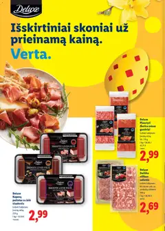 LIDL leidinys galioja nuo 01.03.2026 | Puslapis: 10 | Prekių: Kiaulienos, Kumpis, Vytintas kumpis