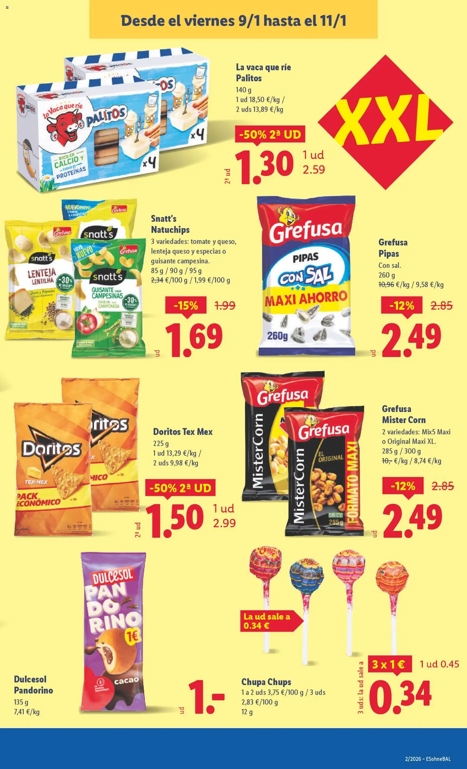 Lidl folleto │ válido desde el 05.01.2026 | Página: 35 | Productos: Queso, Φρυγανιές σικάλεως
