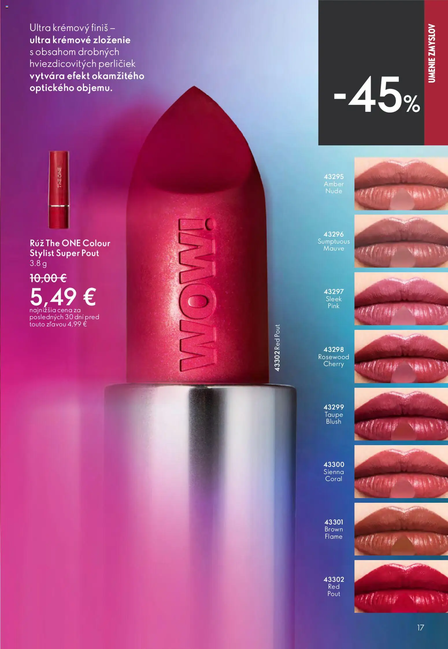 Nové Oriflame akcie – leták je platný od 15.04.2026 | Strana: 17