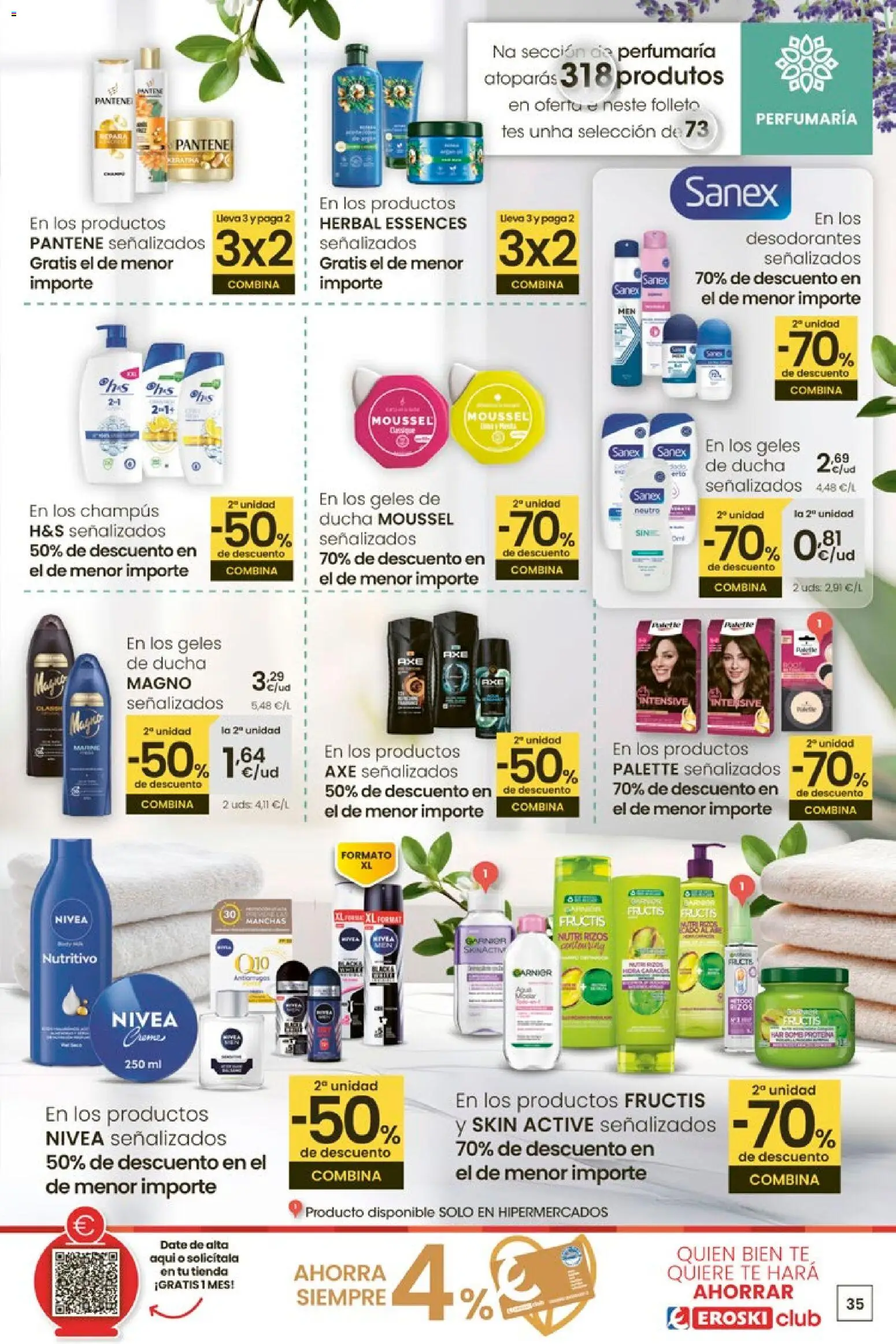 Eroski - Para un xaneiro máis lixeiro │ válido desde el 05.01.2026 | Página: 35 | Productos: Té, Ducha