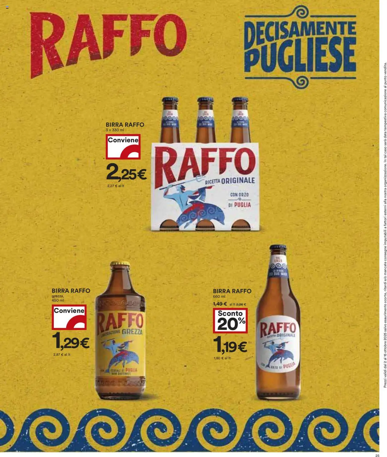 Volantino COOP del 02.10.2025 | Pagina: 25 | Prodotti: Birra
