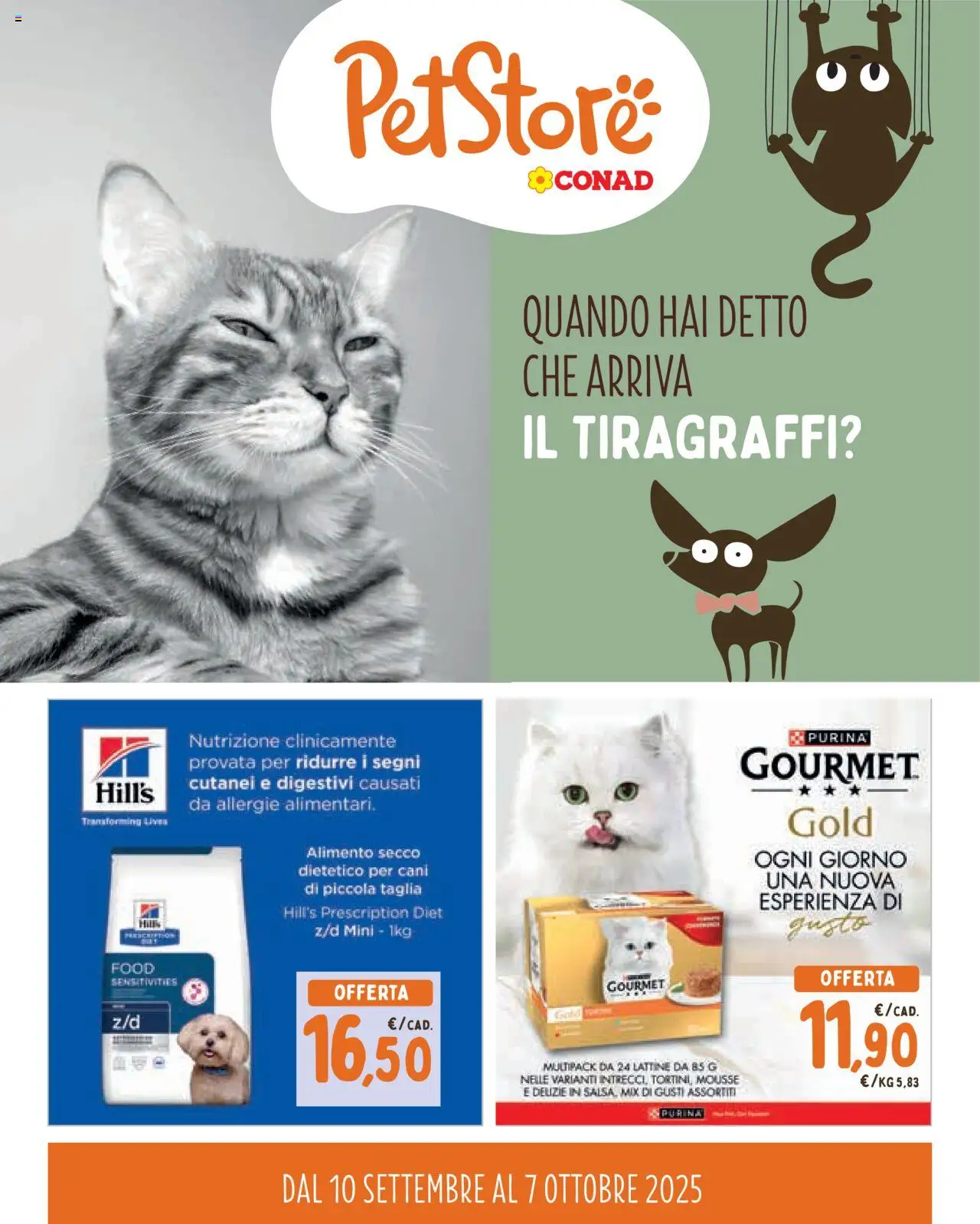 Volantino Conad del 10.09.2025 | Pagina: 1 | Prodotti: Tiragraffi