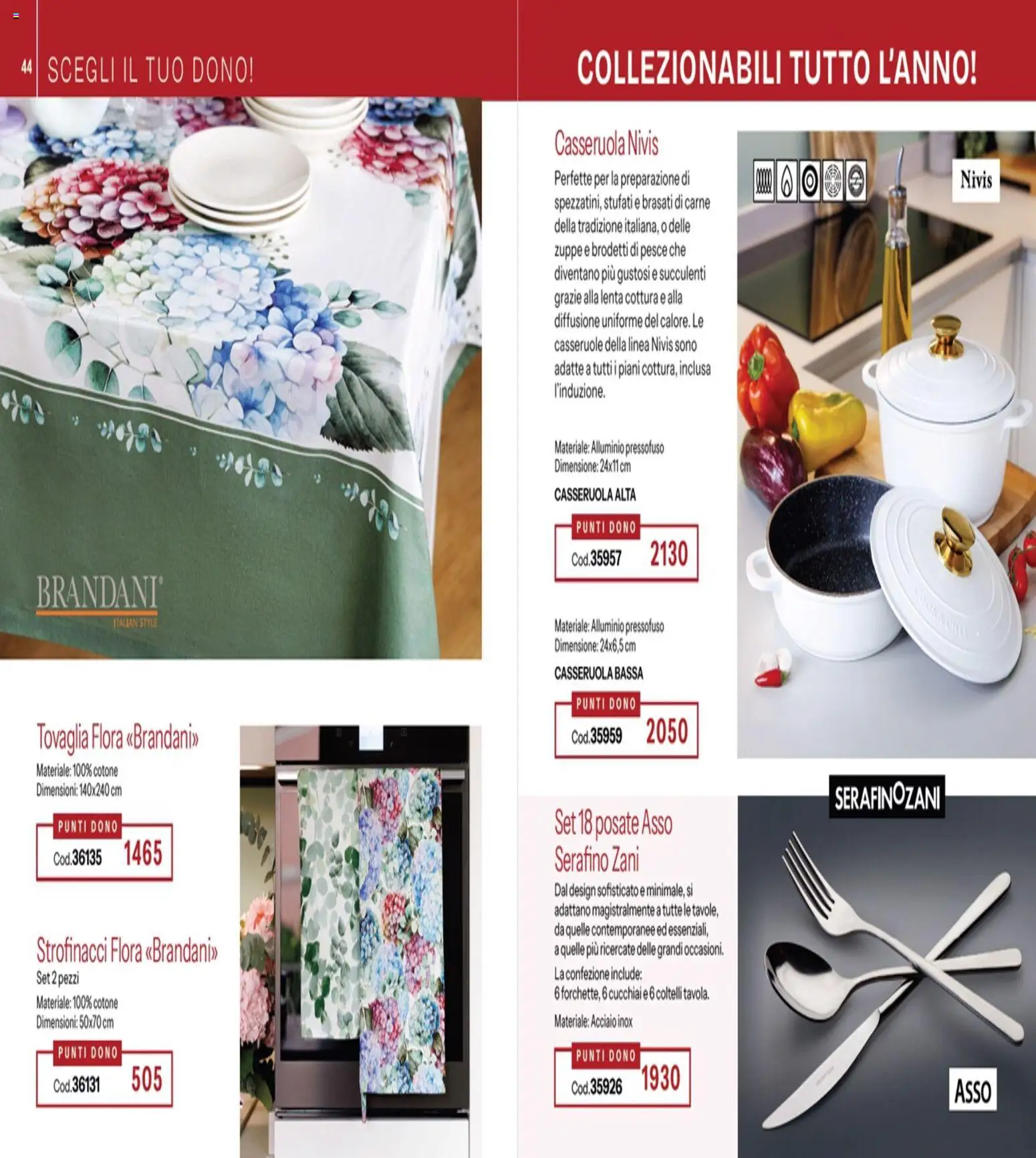 Volantino Stanhome del 21.10.2025 | Pagina: 23 | Prodotti: Casseruola, Alluminio, Tovaglia, Strofinacci