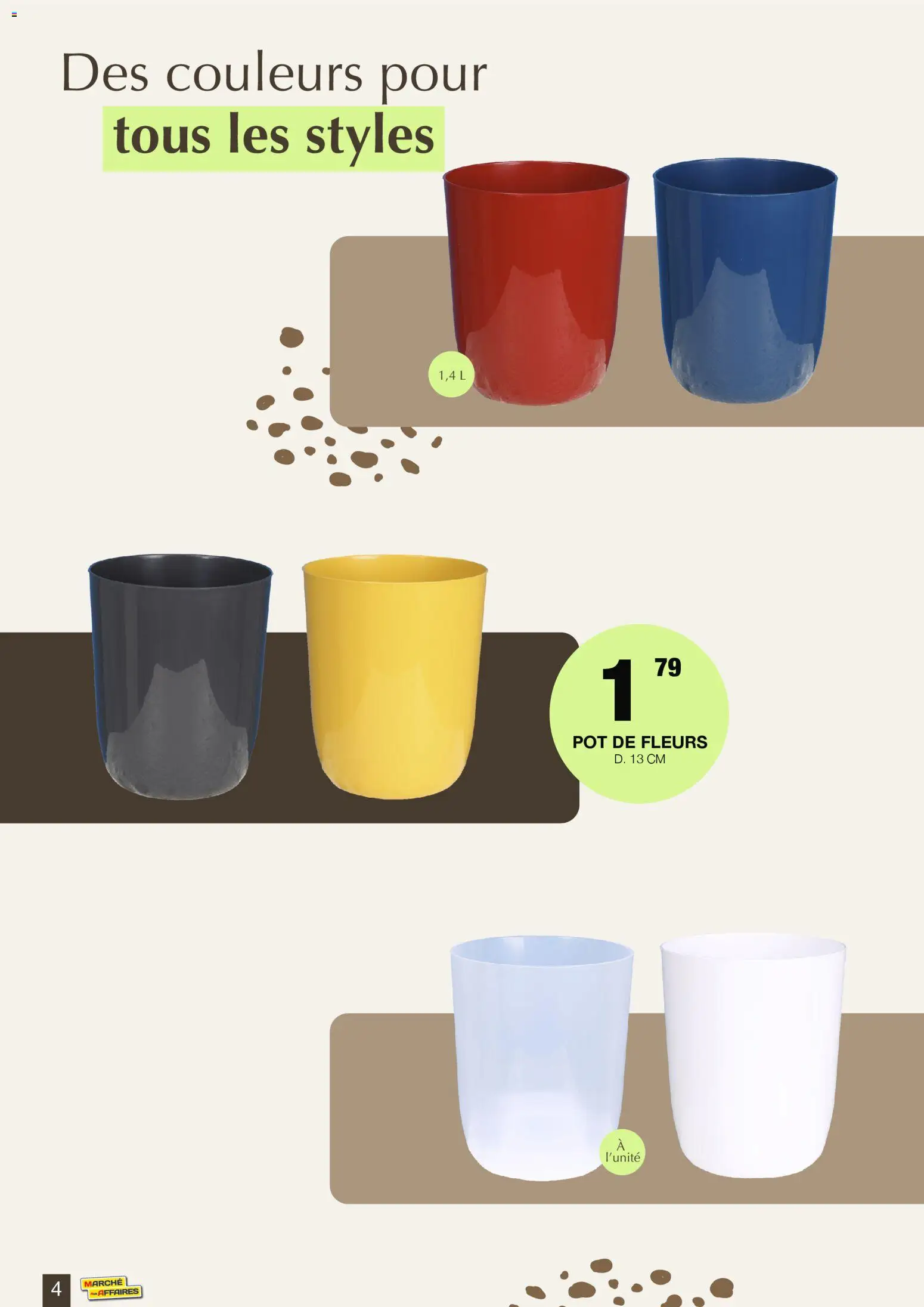 {H1} | Page: 4 | Produits: Pot de fleurs