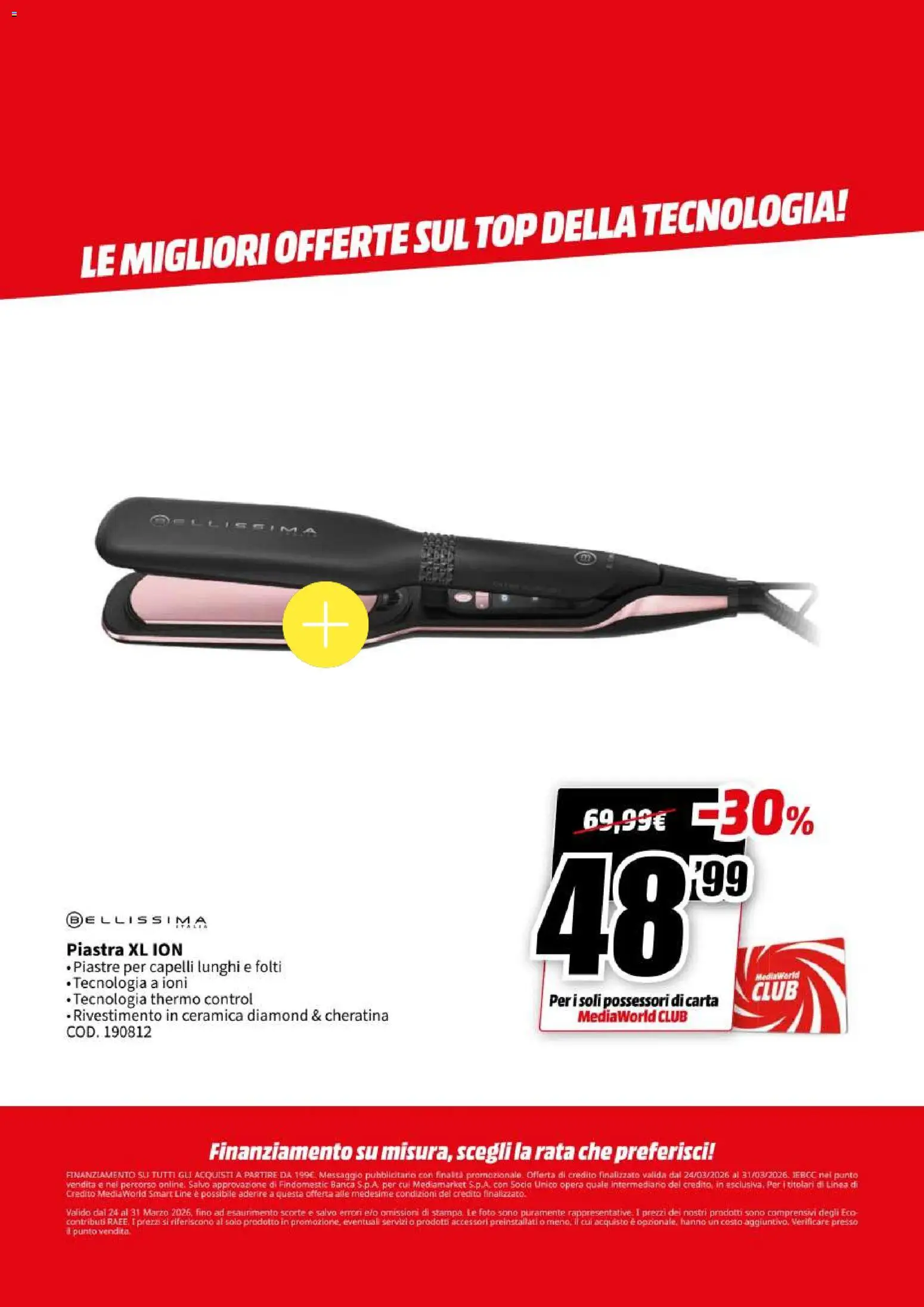 Volantino Media World del 24.03.2026 | Pagina: 68 | Prodotti: Top
