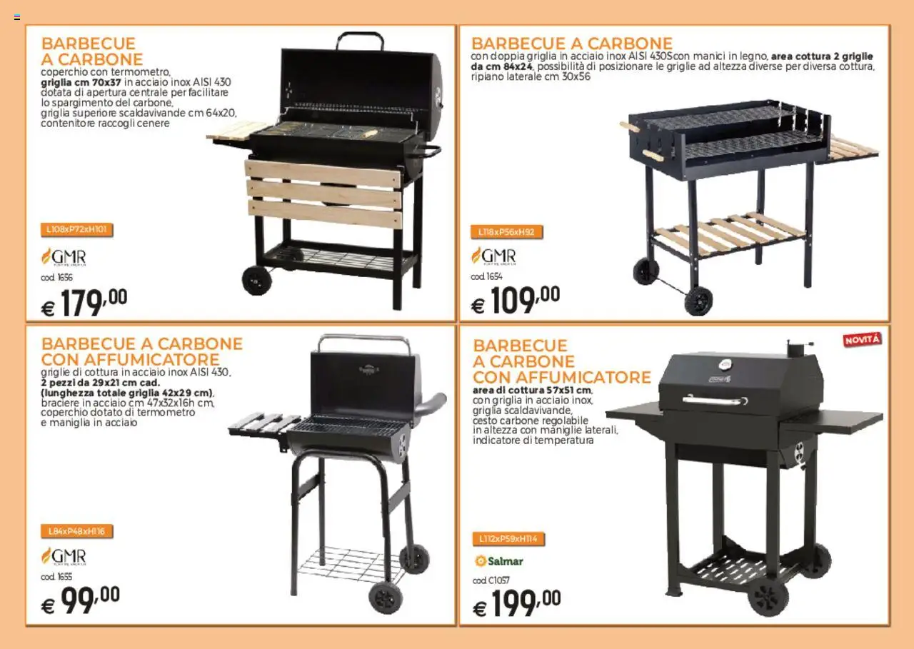 Volantino Brico OK del 03.03.2025 | Pagina: 7 | Prodotti: Ripiano, Barbecue, Contenitore, Termometro