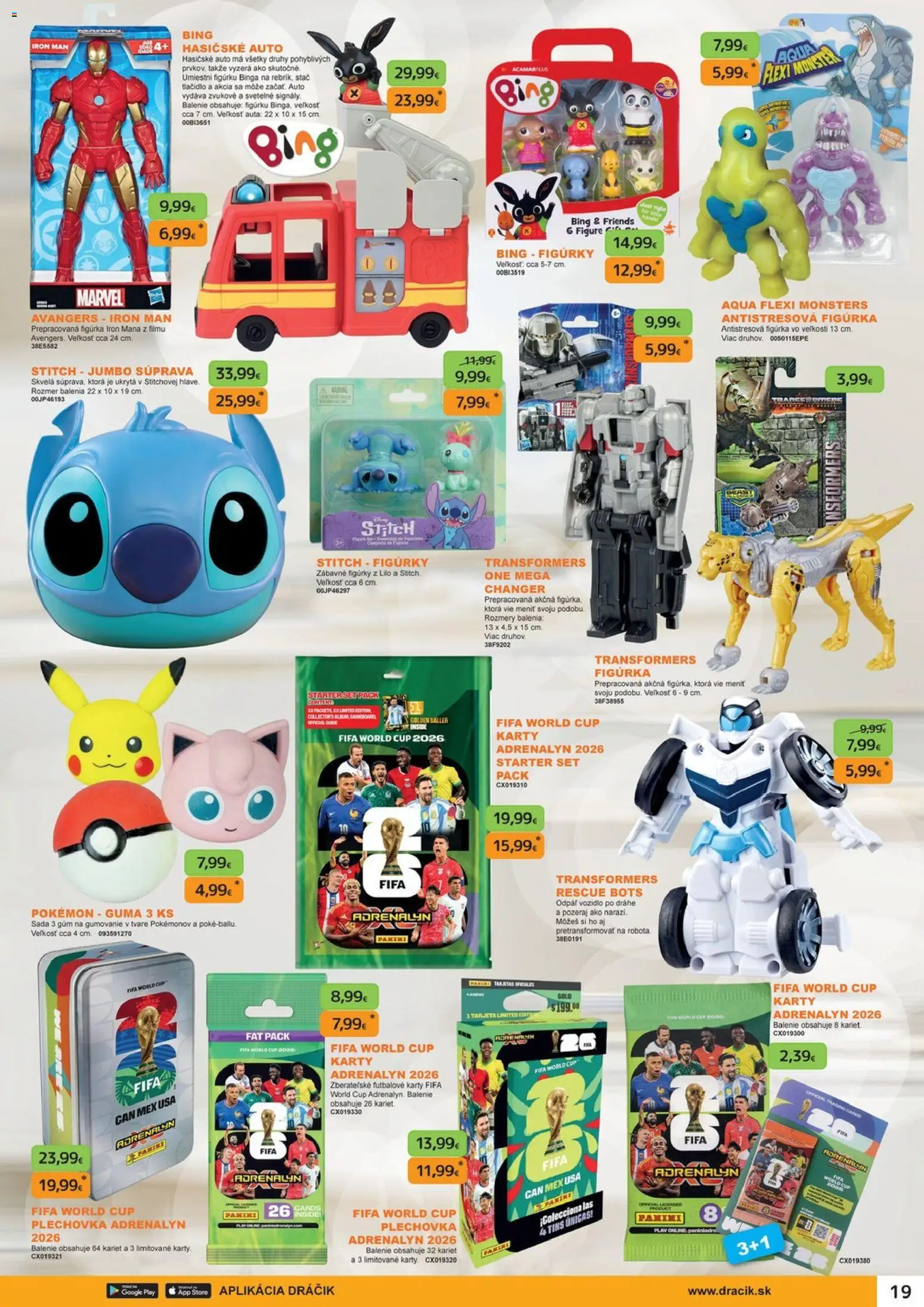 Nové Dráčik akcie – leták je platný od 16.04.2026 | Strana: 19