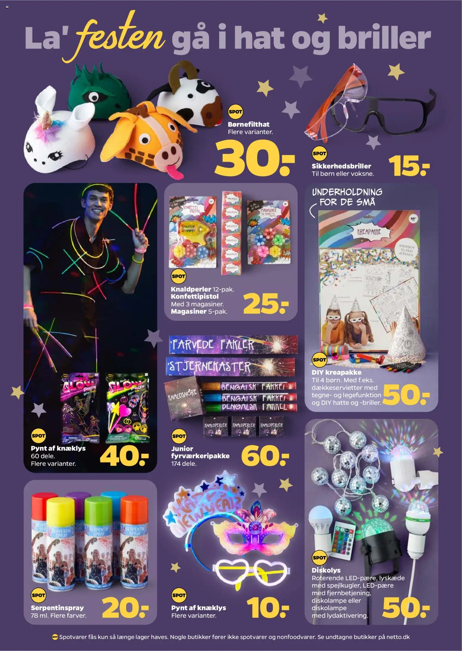 Netto tilbudsavis – gyldig fra 27.12.2025 | Side: 33 | Produkter: Hat, Briller