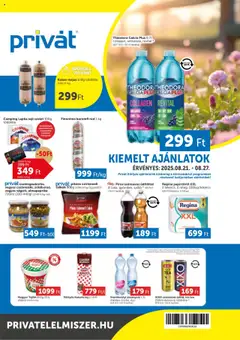 PRIVÁT Akciós újság - amely érvényes a következő dátumtól: 21.08.2025