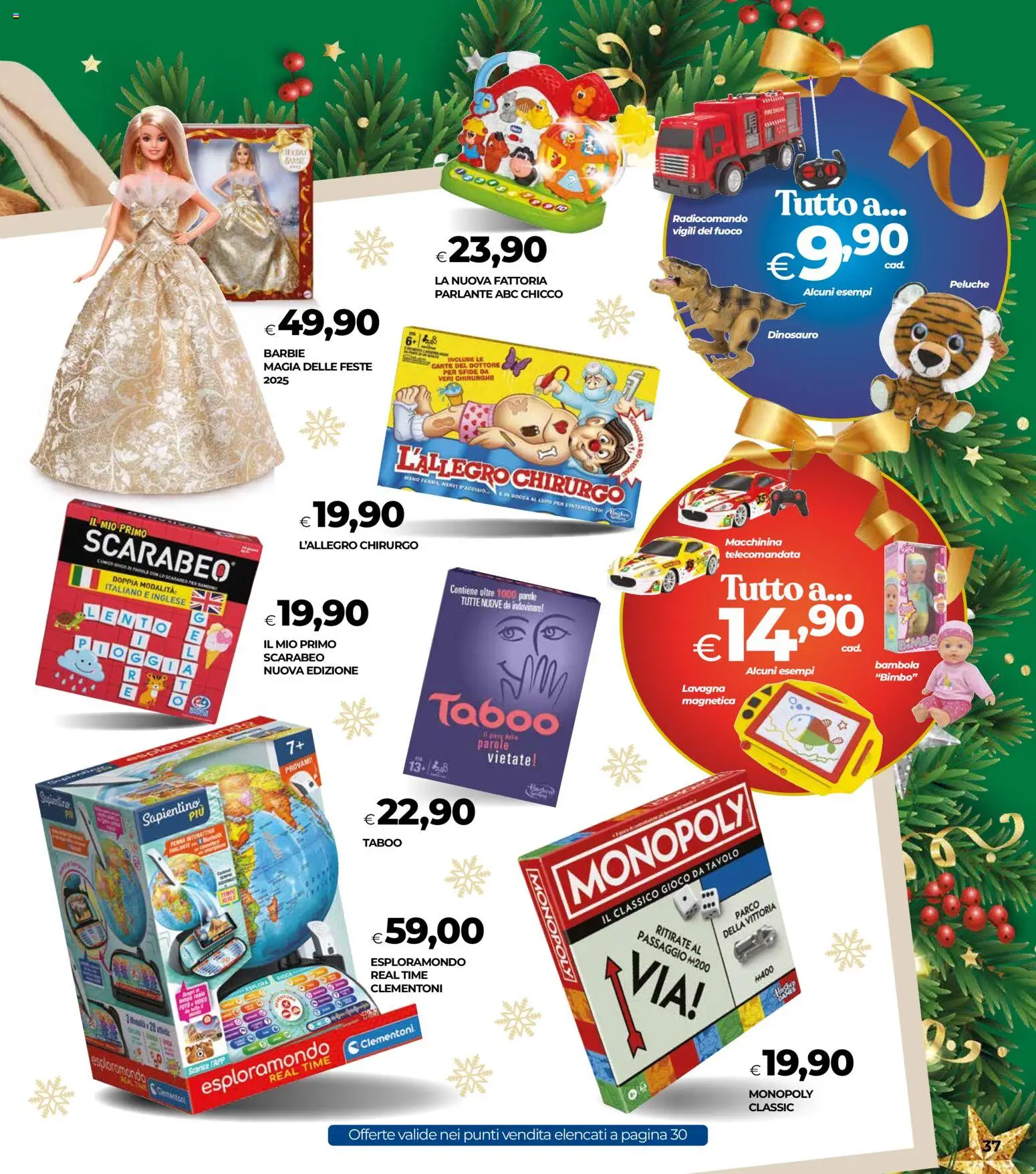 Volantino COOP del 04.12.2025 | Pagina: 37 | Prodotti: Peluche, Gioco, Tavolo