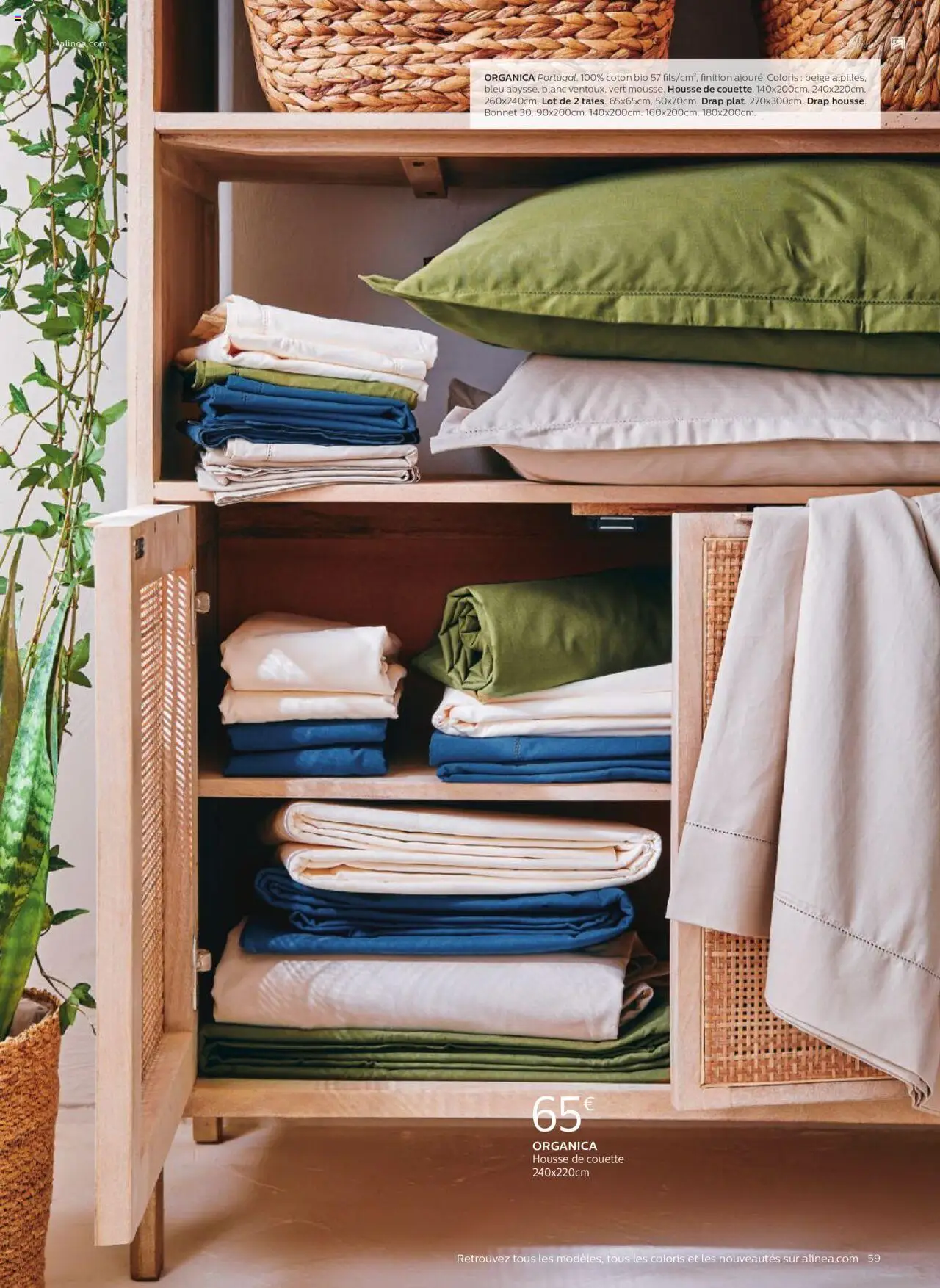 {H1} | Page: 59 | Produits: Bonnet, Coton, Couette