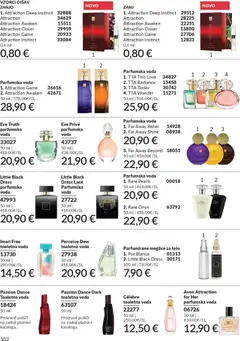 Avon katalog akcije – veljaven od 01.02.2026 | Stran: 108 | Izdelki: Voda, Toaletna voda, Parfumska voda