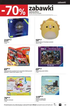 Pogląd oferty "Empik Black Friday" - ważna od 29.10.2025 | Strona: 83 | Produkty: Wyrzutnia