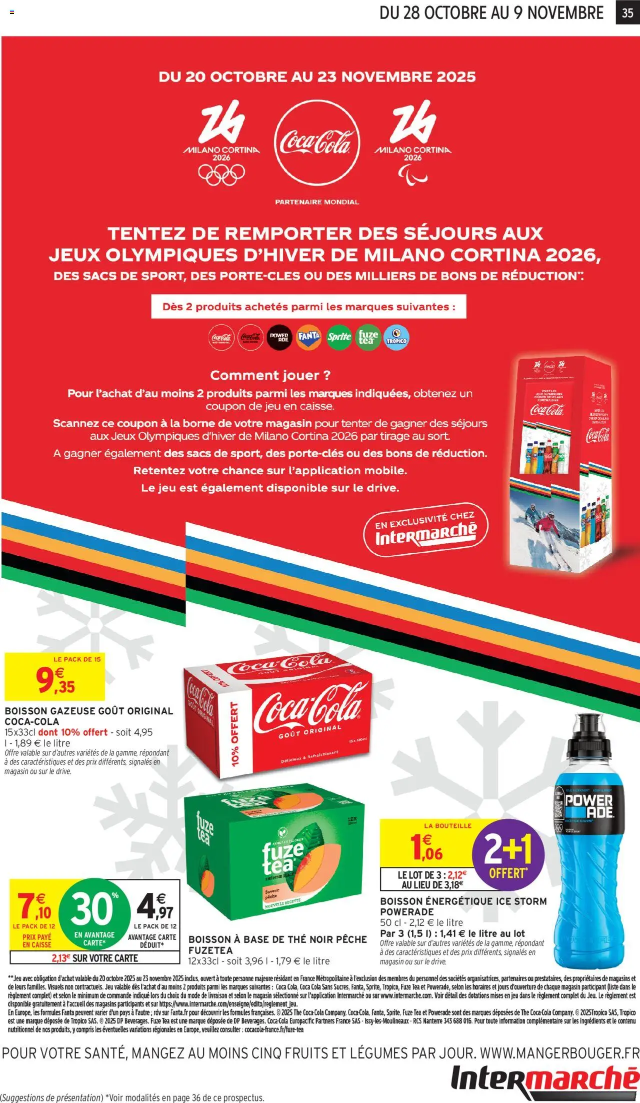 {H1} | Page: 23 | Produits: Base, Coca cola, Jeux, Thé