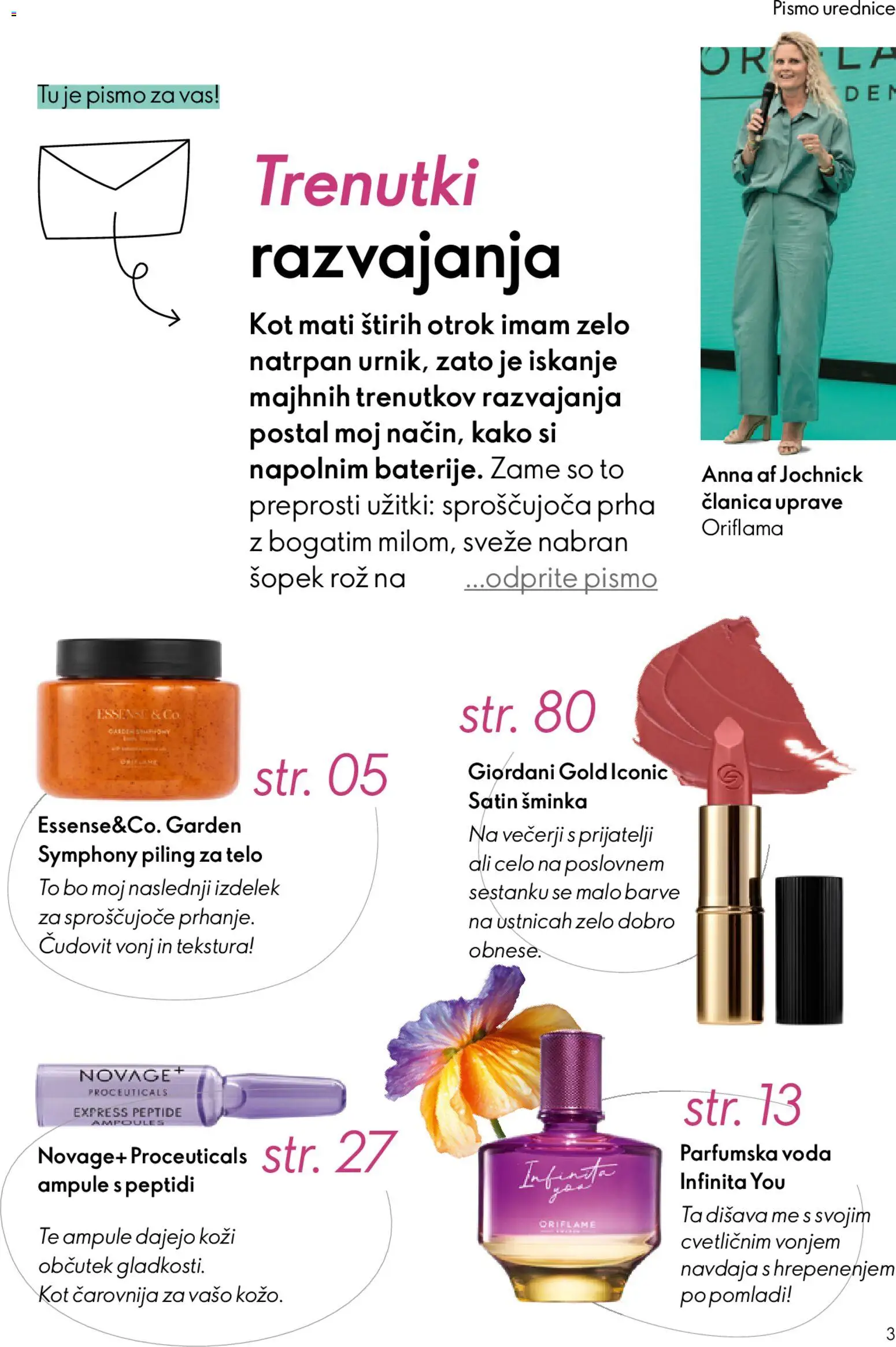 Novi Oriflame katalog ponudbe – veljaven od 01.04.2026 | Stran: 3