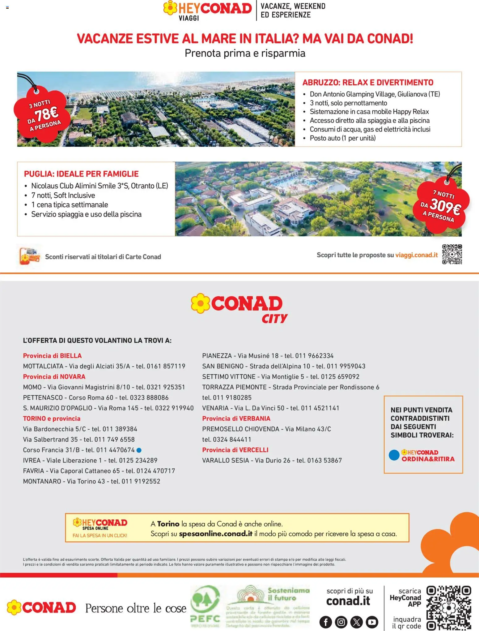 Volantino Conad del 15.01.2026 | Pagina: 21 | Prodotti: Mobile, Tè, Radio, Stampa