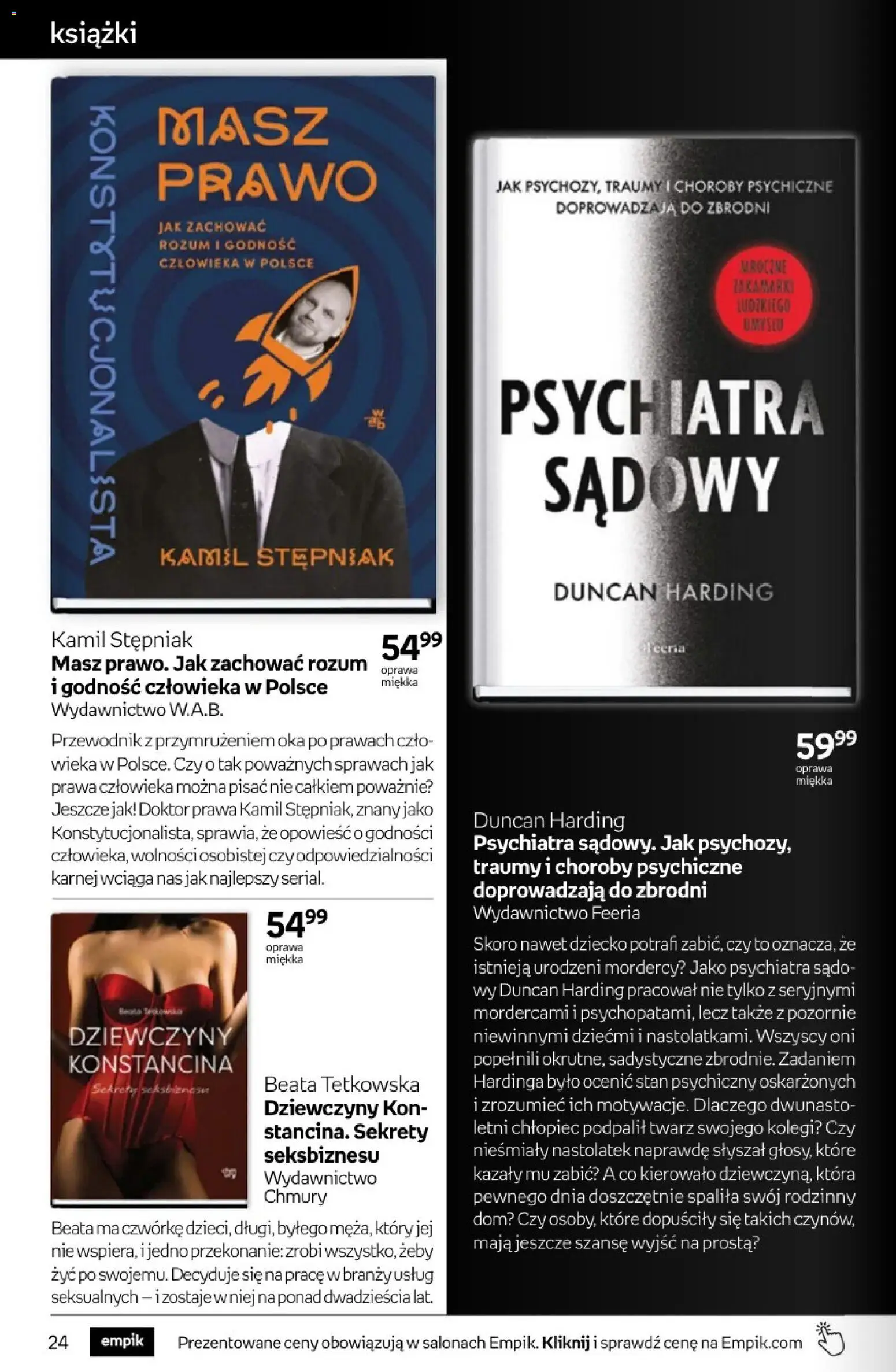 Empik promocje od 08.04.2026 | Strona: 24 | Produkty: Książki
