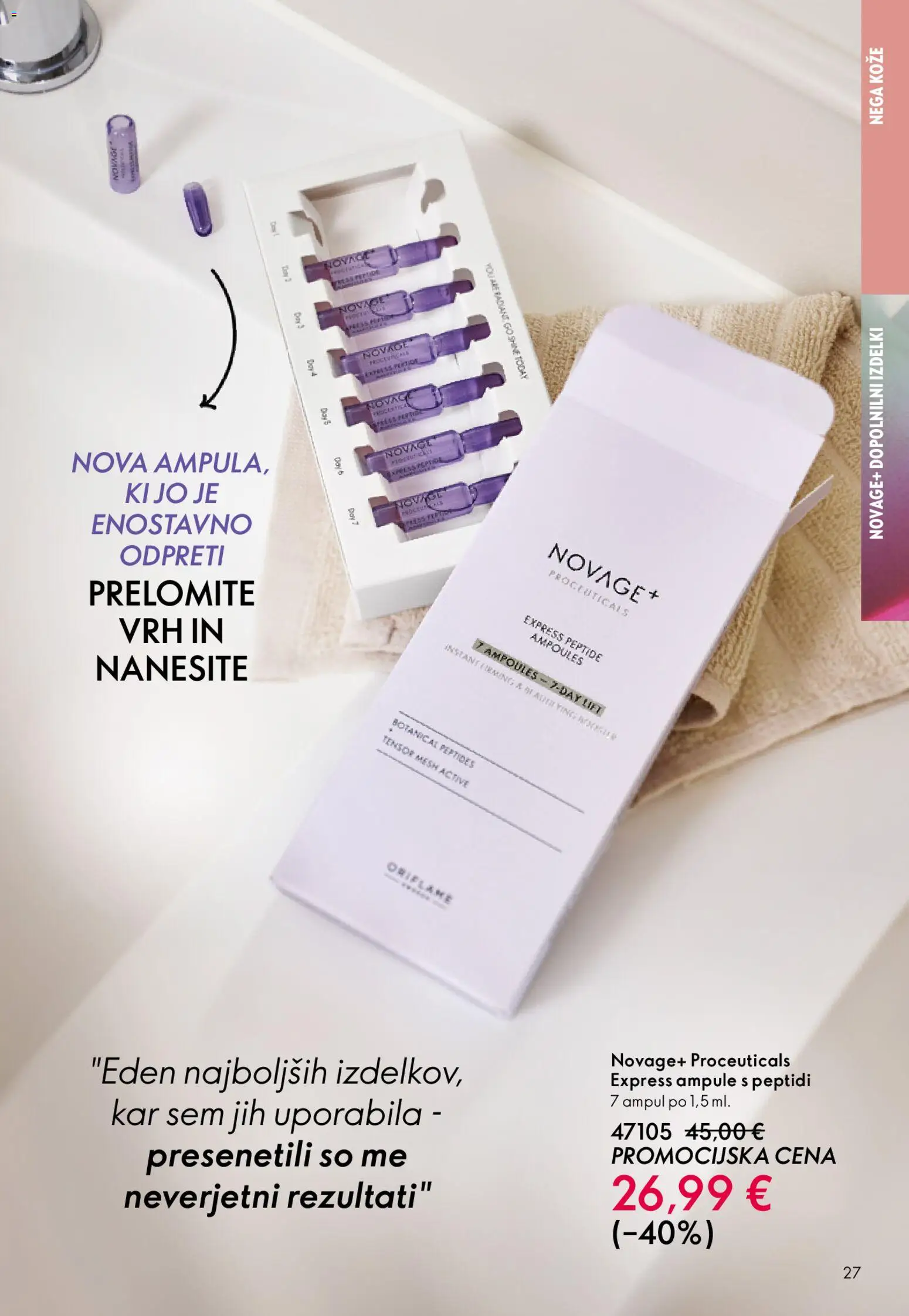 Novi Oriflame katalog ponudbe – veljaven od 01.04.2026 | Stran: 27