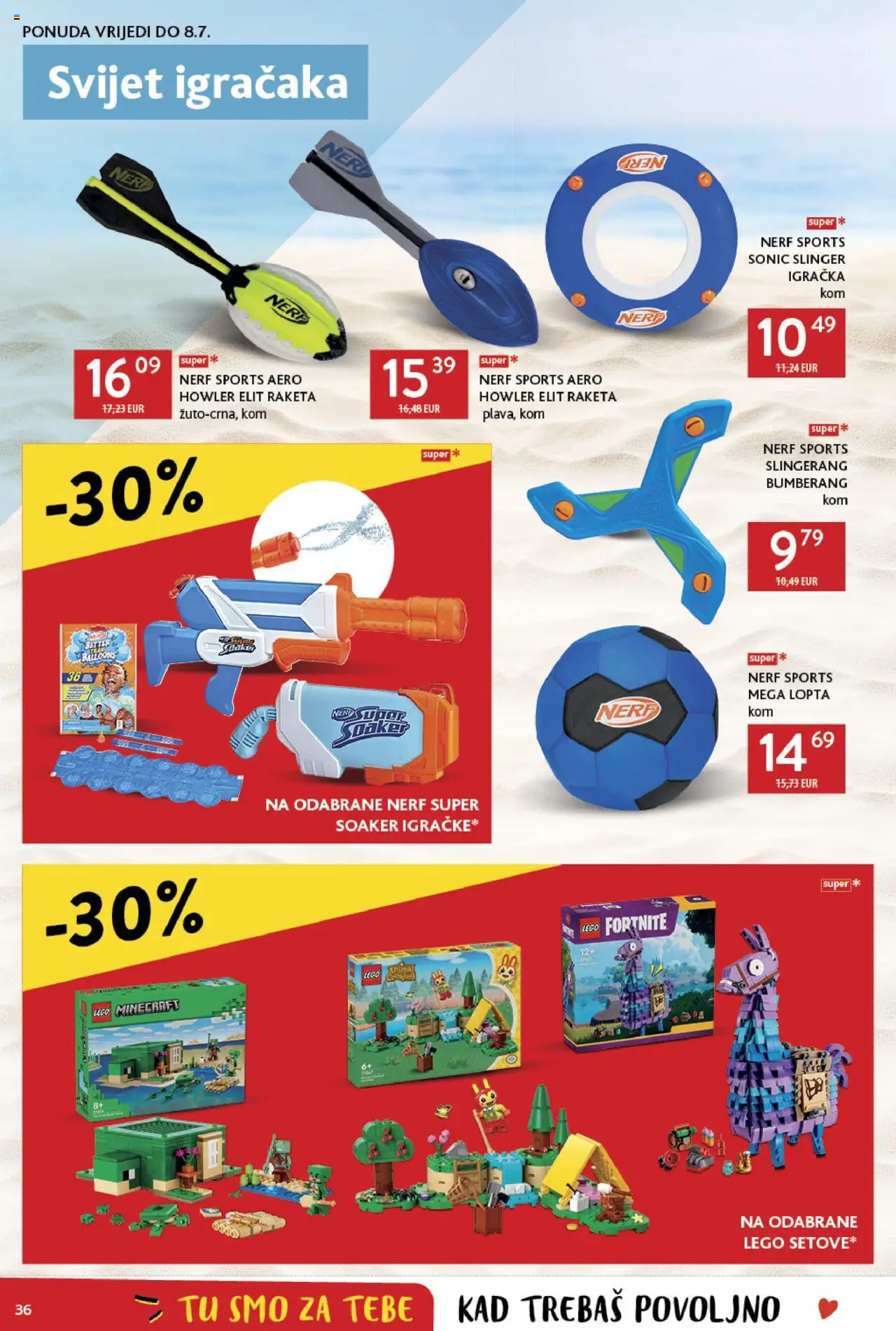 Konzum katalog | vrijedi od 25.06.2025 | Stranica: 36 | Proizvodi: Lopta, Lego