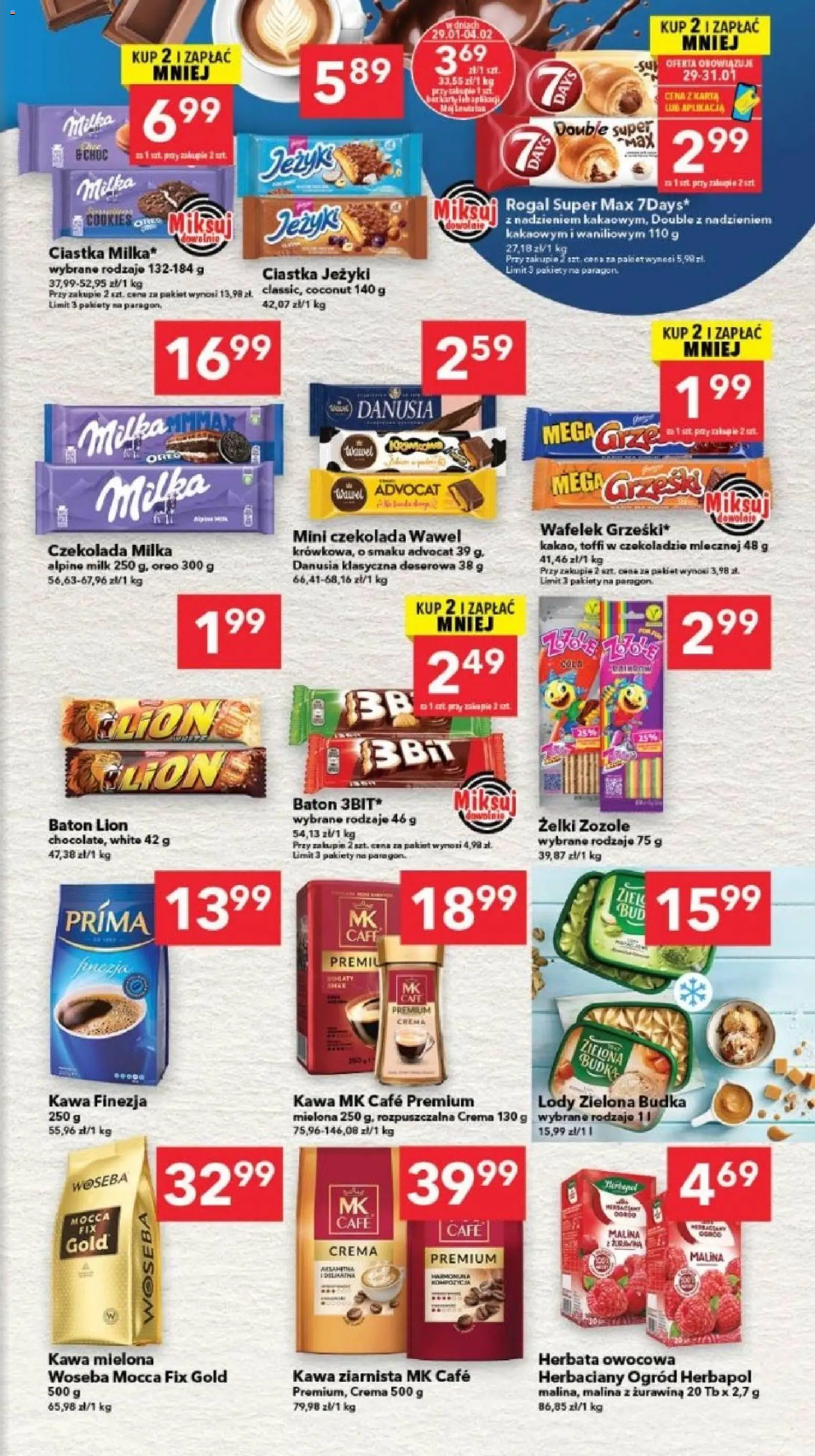 Lewiatan gazetka - Gdańsk od 29.01.2026 | Strona: 5 | Produkty: Czekolada milka, Milka, Żurawina, Żelki