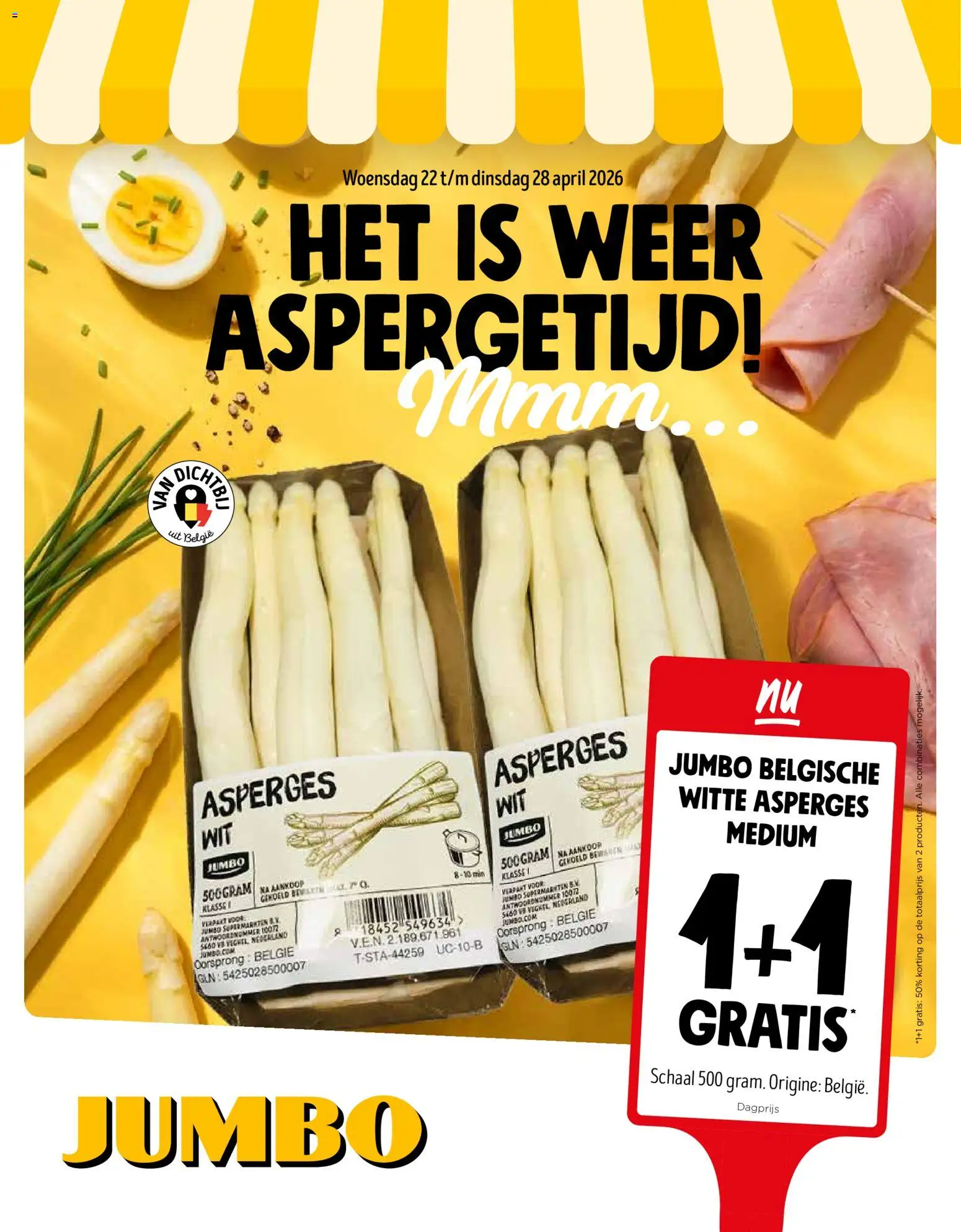 {H1} | Pagina: 1 | Producten: Asperges, Schaal