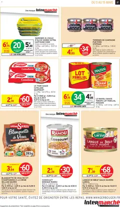 Intermarché - Prévisualisation de Blanquette de Veau, RIZ & CHAMPIGNONS À LA CRÈME 285g valide à partir de 03.03.2026 | Page: 37