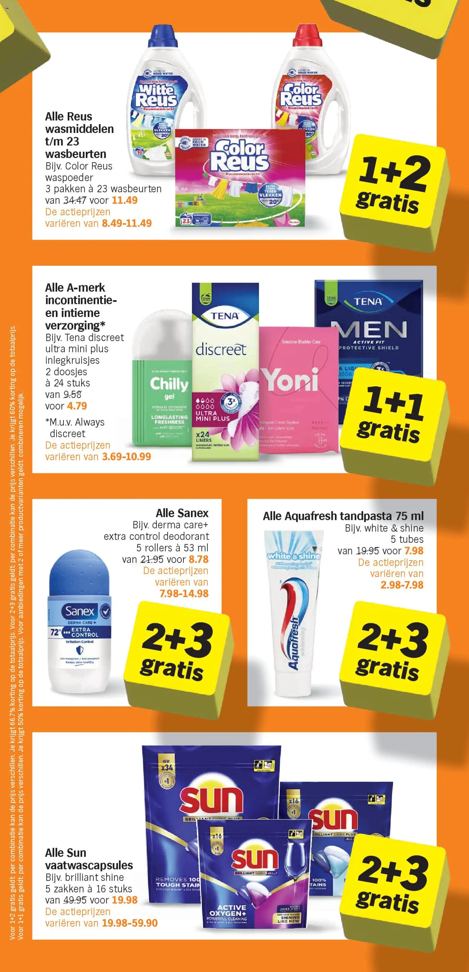 {H1} | Pagina: 9 | Producten: Deodorant, Tandpasta, Kan, Festék