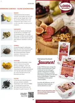 Sutterlüty B’sundrig Magazine ab 17.11.2025 gültig | Seite: 98 | Produkte: Gewürze, Pfeffer, Salami